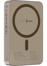 RealPower R Mag Air Pro 10000mAh Magsafe Powerbank - 20W PD Hızlı Şarj, Çöl Rengi, Taşınabilir Manyetik Şarj (NT-116673)