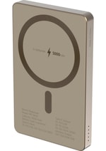 RealPower R Mag Air 5000mAh Magsafe Powerbank - 20W PD Hızlı Şarjlı, Çöl Rengi, Taşınabilir Manyetik Şarj (NT-116667)