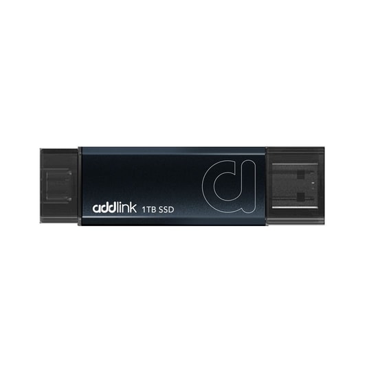 Addlink P50 1TB USB 3.2 Taşınabilir SSD - 1000/850MB/s, Type-C/A, AD1TBP50DK, Alüminyum Kasa, Yüksek Performans