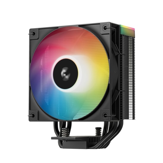 DeepCool AG400-BK-ARGB-V2 İşlemci Soğutucu - 120mm ARGB Fan, 220W TDP, Kule Tipi, 4x Isı Borusu, Yüksek Performans