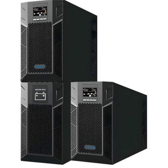 TESCOM NEOLINE 10kVA Online UPS (900040127) - LCD Ekranlı, 16x9Ah Akülü, 1F/1F, 5-10 Dk Besleme, Kesintisiz Güç Kaynağı