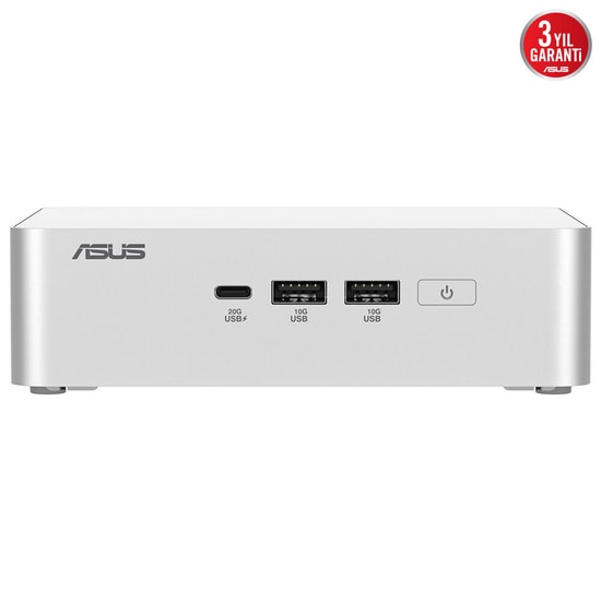 ASUS NUC15 Pro+ Barebone Mini PC (90AR00P3-M00030) - Intel Ultra 5 225H, RAM/Disk Yok, FreeDOS, Intel Arc Grafik, WiFi 7
