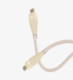 Linktech LCA-K690 Safe 100W USB-C to USB-C Krem Şarj Kablosu - 6A, 1200mm Uzunluk, Hızlı Şarj ve Veri Aktarımı