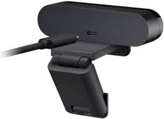 Logitech Brio 4K Ultra HD Kurumsal Webcam (960-001724) - 4K/30fps, 1080p/60fps, Çift Mikrofon, 90 Görüş Açısı, Grafit