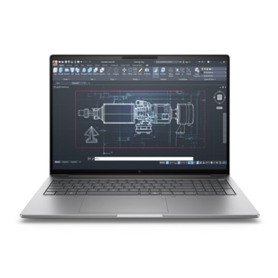 HP ZBook 8 G1i Ultra 7 255H Laptop (B30HGES) - 16GB RAM, 512GB SSD, RTX 500 Ada 4GB, 16" WUXGA Ekran, Windows 11 Pro