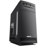 Vento TA-K62 350W Siyah ATX Mid Tower Kasa - USB 2.0, 5x 3.5" HDD Yuvası, 1x 8cm Fan, Üstten PSU - TAK62