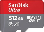 SanDisk 512GB Ultra microSDXC UHS-I Hafıza Kartı (SDSQUAC-512G-GN6MN) - 150MB/s, A1, Class 10, Yüksek Hızlı