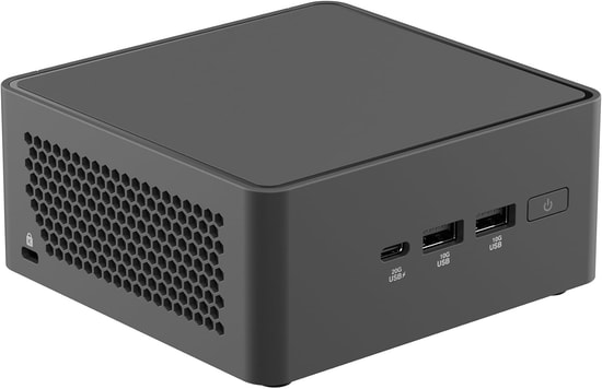ASUS NUC 15 Pro Tall Core i7-240H Barebone Mini PC - RAM/SSD Yok, FreeDOS, Intel Grafik, WiFi, BT (RNUC15CRHC700002)