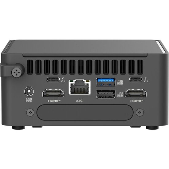 ASUS NUC 15 Pro Tall Core i3-100U Barebone Mini PC - RAM/SSD Yok, FreeDOS, Intel Grafik, WiFi, BT (RNUC15CRHI300002)