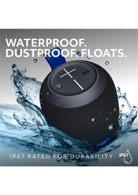 Ultimate Ears WONDERBOOM Play Siyah Bluetooth Taşınabilir Hoparlör - Su Geçirmez, Kompakt Tasarım (984-001948)