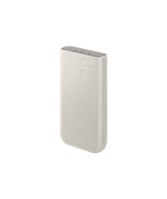 Samsung EB-P4520XUEGWW 20.000 mAh Powerbank Bej Renk - 45W Süper Hızlı Şarj, USB-C, PD 3.0, 3 Port