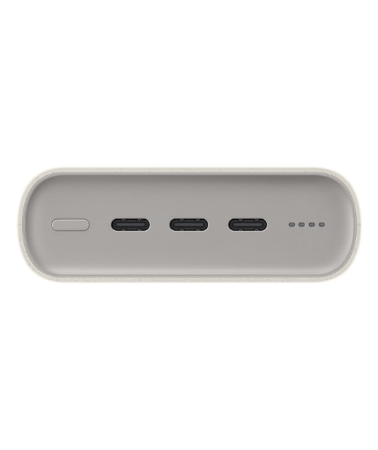 Samsung EB-P4520XUEGWW 20.000 mAh Powerbank Bej Renk - 45W Süper Hızlı Şarj, USB-C, PD 3.0, 3 Port