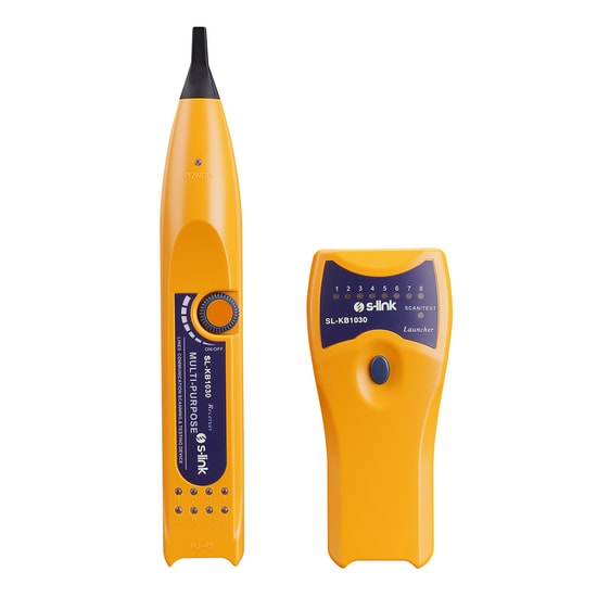 S-Link SL-KB1030 Kablo Bulucu ve Tester - Kablo Test Cihazı, Hat Takibi ve Süreklilik Kontrolü - Profesyonel Ağ Tanılama