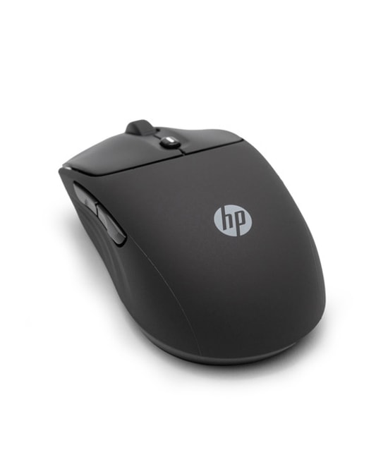 HP 400 AZ7B2AA Sessiz Kablosuz Mouse - Siyah, 1600 DPI Optik Sensör, Ergonomik Tasarım, 5 Tuşlu, 2.4 GHz, 24 Ay Pil Ömrü