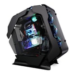 Zalman Z-MACHINE500-BK Siyah E-ATX Mid Tower Kasa - USB 3.1 Type-C, 2x USB 3.0, Şeffaf Yan Panel, Kulaklık & Mikrofon