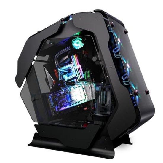 Zalman Z-MACHINE500-BK Siyah E-ATX Mid Tower Kasa - USB 3.1 Type-C, 2x USB 3.0, Şeffaf Yan Panel, Kulaklık & Mikrofon