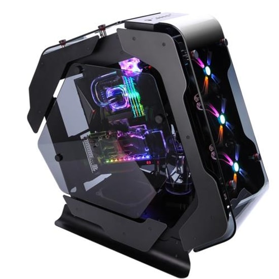 Zalman Z-MACHINE500-BK Siyah E-ATX Mid Tower Kasa - USB 3.1 Type-C, 2x USB 3.0, Şeffaf Yan Panel, Kulaklık & Mikrofon