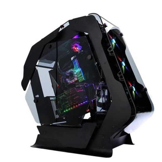 Zalman Z-MACHINE500-BK Siyah E-ATX Mid Tower Kasa - USB 3.1 Type-C, 2x USB 3.0, Şeffaf Yan Panel, Kulaklık & Mikrofon