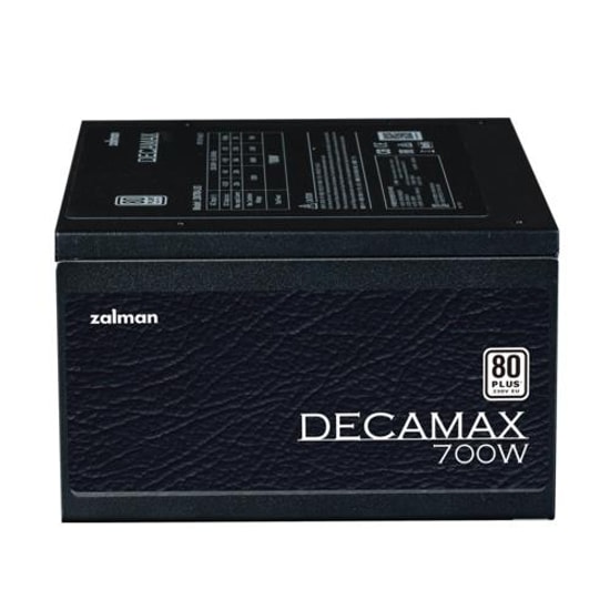 Zalman Decamax ZM700-LX3 700W 80+ Güç Kaynağı - 120mm Fanlı, Yüksek Korumalı Devre Tasarımı, Aktif PFC, ATX Power Supply