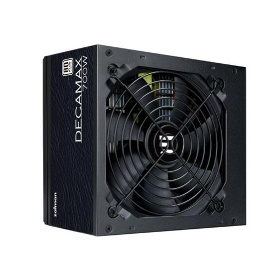 Zalman Decamax ZM700-LX3 700W 80+ Güç Kaynağı - 120mm Fanlı, Yüksek Korumalı Devre Tasarımı, Aktif PFC, ATX Power Supply