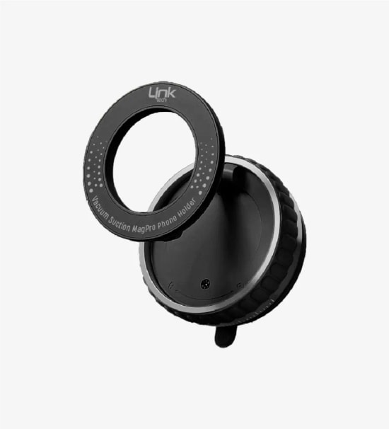LinkTech LHD-H720 Evrensel Araç İçi Telefon Tutucu - Klipsli Tasarım, 360 Dönebilen, Güvenli Sabitleme, Manyetik Tutucu
