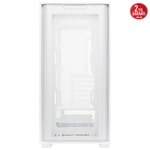 ASUS A21 Plus Beyaz mATX Kasa (90DC00H3-B19010) - 360mm Radyatör, 380mm Ekran Kartı, ATX PSU Desteği, Gizli Kablo