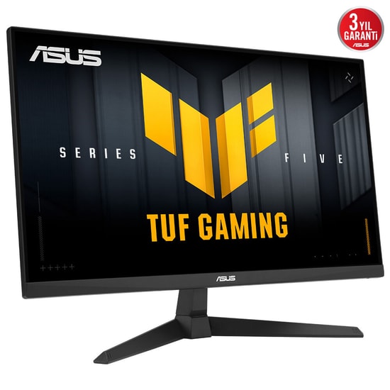 Asus TUF Gaming VG279Q5A 27" 200Hz 0.3ms Fast IPS Oyuncu Monitör - Full HD, 300cd, HDMI, DP, G-Sync, 4W Hoparlör, VESA