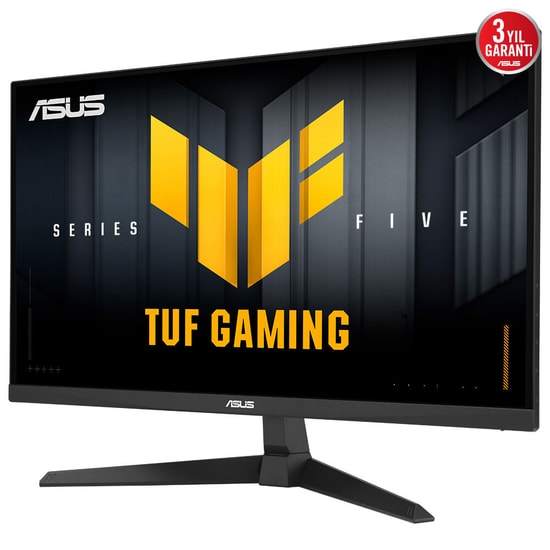 Asus TUF Gaming VG279Q5A 27" 200Hz 0.3ms Fast IPS Oyuncu Monitör - Full HD, 300cd, HDMI, DP, G-Sync, 4W Hoparlör, VESA