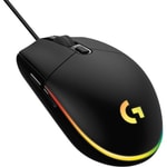 Logitech G102 Lightsync Siyah Oyuncu Mouse (910-005823) - 8000 DPI, RGB Aydınlatma, 6 Tuş, Kablolu, 2.1m Kablo