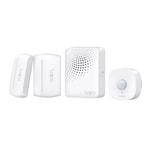 TP-Link Tapo T30 KIT Akıllı Sensör Başlangıç Kiti - Hareket & 2x Kapı Pencere Sensörü, Hub Alarmı, 2 Yıl Pil Ömrü