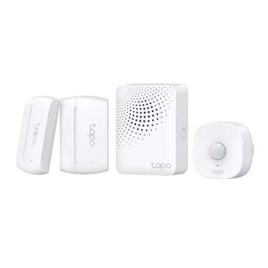TP-Link Tapo T30 KIT Akıllı Sensör Başlangıç Kiti - Hareket & 2x Kapı Pencere Sensörü, Hub Alarmı, 2 Yıl Pil Ömrü