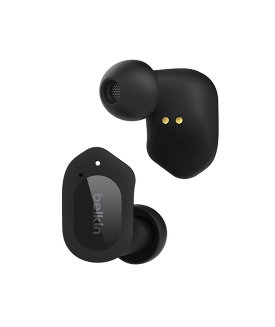 Belkin SoundForm Play (AUC005BTBK) TWS Bluetooth 5.2 Kulaklık - 38 Saat Pil Ömrü, IPX5 Suya Dayanıklılık, Siyah