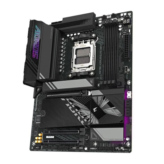 Gigabyte X870E Aorus Elite WiFi 7 (X870E-A-ELT-WIFI7) AM5 DDR5 8200MHz (OC) ATX Anakart - 4xM.2, HDMI, DP, PCIe Gen.5x4