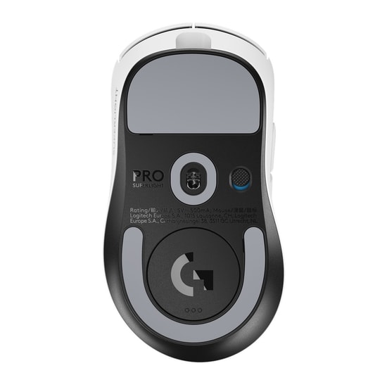Logitech G PRO X Superlight 2 DEX Kablosuz Beyaz Oyuncu Mouse (910-007366) - HERO 2 Sensör, 44000 DPI, 60g, Lightspeed