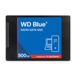 Western Digital Blue SA510 500GB 2.5" SATA SSD (WDS500G5B0A) - 560/510MB/s, 3D NAND, Güvenilir ve Hızlı Depolama Çözümü