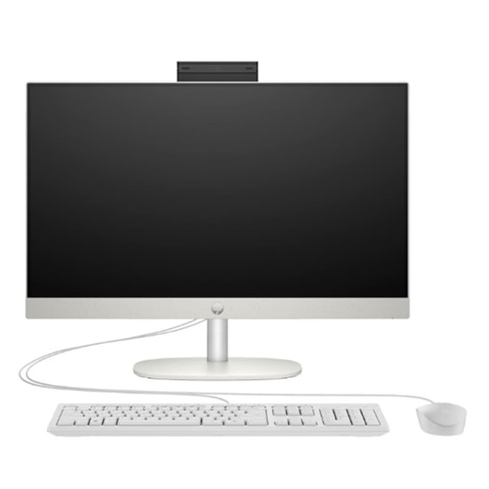 HP ProOne 240 G10 (D1ZF0ET) Intel Ultra 5-125U 23.8" Ekran AIO Bilgisayar - 8GB DDR5 Ram, 512GB SSD, FreeDOS, Beyaz