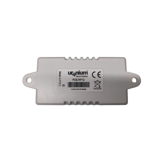 Uranium POE-RP12P PoE Repeater - 1 Port Giriş, 2 Port Çıkış, 10/100 Mbps, Plastik Kasa, Realtek PoE, Güç Besleme