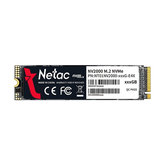 Netac NV30ES 1TB NVMe M.2 SSD (NT01NV30ES-1T0-E4X) - 3300/2800MB/s, PCIe Gen3 x4, 2242 Form Faktörü