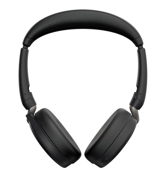 Jabra Evolve2 65 Flex MS Stereo Siyah Kablosuz Ofis Kulaklığı (26699-999-999) - Katlanabilir, USB-A, Teams Sertifikalı