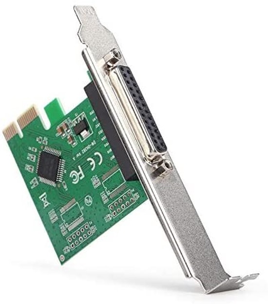 Dark PCI-E PCI Express 1X Paralel Port Kartı (DK-AC-PELPT) - PCI-E to Paralel Port Dönüştürücü Kart, Low Profile