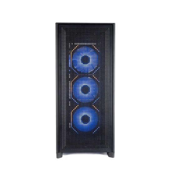 Aigo AIRNOVA Siyah 850W 80+ Bronze E-ATX Mid Tower Kasa - 7 ARGB Fanlı, Güçlü Hava Akışı, Geniş Hacim, Siyah Tasarım