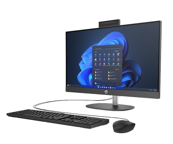 HP ProOne 240 G10 (D36C6ET) Intel Ultra 7 155 All In One PC - 16GB RAM, 512GB SSD, 23.8" Full HD Ekran, FreeDOS