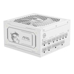 MSI MAG A1000GL PCIE5 Beyaz 1000W 80+ Gold Güç Kaynağı - ATX 3.1, PCIe 5.1, Tam Modüler, Düşük Ses, Beyaz Tasarım