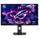 ASUS ROG Strix XG27AQDMES 27" QD OLED 240Hz 0.03ms Oyuncu Monitörü - 2K, HDR10, WQHD Parlak Ekran, Eye Care Plus, Pivot