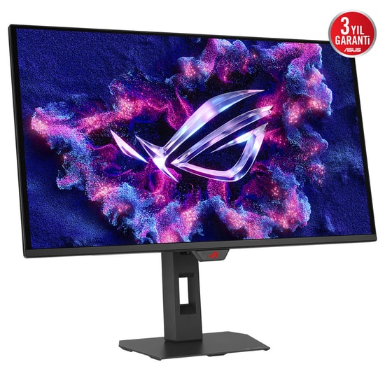 ASUS ROG Strix XG27AQDMES 27" QD OLED 240Hz 0.03ms Oyuncu Monitörü - 2K, HDR10, WQHD Parlak Ekran, Eye Care Plus, Pivot