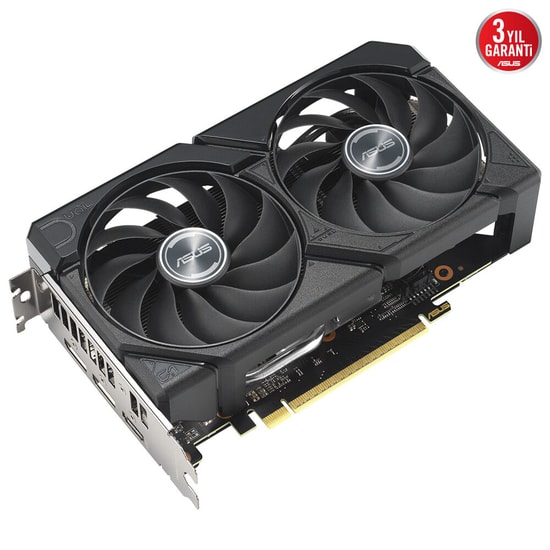 Asus Dual Radeon RX 9060 XT 16GB GDDR6 Ekran Kartı - 128 Bit, 3250 MHz, RDNA 4.0, HDMI 2.1b, 2xDP 2.1a, DX12, AMD VSR