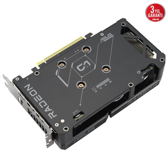 Asus Dual Radeon RX 9060 XT 16GB GDDR6 Ekran Kartı - 128 Bit, 3250 MHz, RDNA 4.0, HDMI 2.1b, 2xDP 2.1a, DX12, AMD VSR