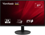 ViewSonic VA2708-2K-HD-2 27" SuperClear IPS QHD Monitör - 2560x1440, 75Hz, 4ms, HDMI, DP, Değişken Yenileme Hızı