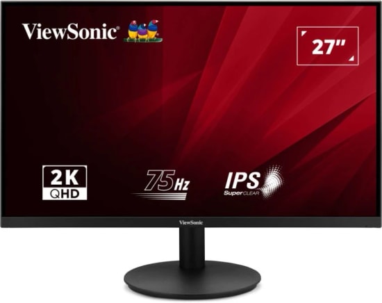 ViewSonic VA2708-2K-HD-2 27" SuperClear IPS QHD Monitör - 2560x1440, 75Hz, 4ms, HDMI, DP, Değişken Yenileme Hızı