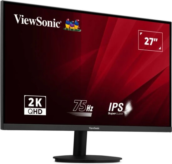 ViewSonic VA2708-2K-HD-2 27" SuperClear IPS QHD Monitör - 2560x1440, 75Hz, 4ms, HDMI, DP, Değişken Yenileme Hızı